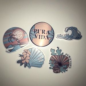 Pura Vida Stickers